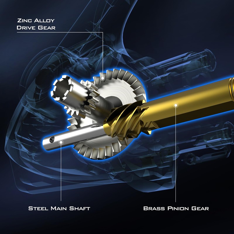 KastKing Centron Lite - Carrete de pesca de tamaño 5000