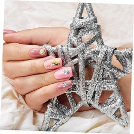 TOVINANNA 9 Boxes Nail Art Charm Set Rivet Nail Decor Manicure Accessories Jewelry Kit with Styles for Elegant Shiny Multi Shaped