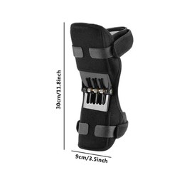 Knee Boosters, 1 Count Spring Support Knee Protective Gear for Men & Women, Sports Knee Protector for Running Jumping