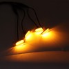 1V4 Smoke Lens Front Grille Driving Lights Amber LED Lamps