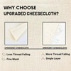Premium Cheesecloth Grade 100 – 100% Unbleached Cotton Muslin with
