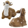Kurt Adler C4836 2-2.5" Furry Baby Deer Ornaments | Reindeer