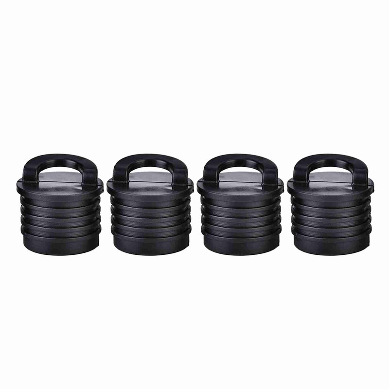 4 Pcs Boat Scupper Stopper Bungs Plugs, Drain Hole Rubbers,