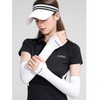 HB38 UV Protection Hand Cover Cooling Golf Arm Sleeves HB38 Hand Cover Arm Sleeve (White) 2ea