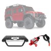 Front Bumper Manual Winch Upgrade Kit Accessory Fit for TRX4/SCX10