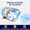 iPower 4” Inline Duct Fan – 100 CFM, Exhaust Booster
