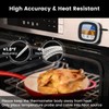 Leepenk 2025 New Upgrade Digital Talking Meat Thermometer with Clear