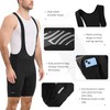 Santic Cycling Bib Shorts Men Padded Cycling Bib Tights Men