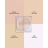 MCoBeauty Correcting Quad Loose Powder 4g, Medium/Warm