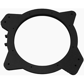 Subwoofer Speaker Adapter Spacer Rings - Fits 2008-2013 Toyota Highlander (with JBL) - for Kicker 8" Subwoofer
