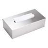BTSKY Rectangular Tissue Box Cover, Modern Metal Tissue Holder Box
