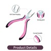 Hair Extension Pliers for Professional Use, Mini Pliers Precision Tool