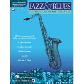 Jazz & Blues: Play-Along Solos for Tenor Sax Bk/Online Audio