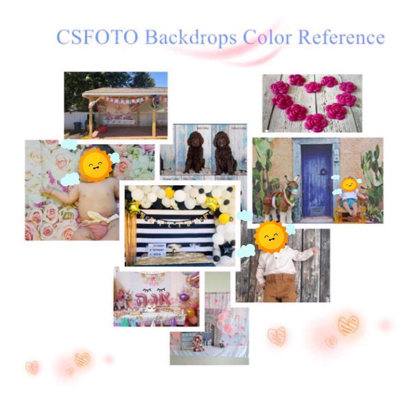 CSFOTO Polyester 8x6ft Big Bright Window Backdrop Zoom Room Background