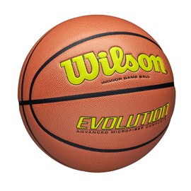 Wilson Evolution公式サイズゲームバスケットボール – イエロー