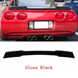 vapourparts Fit for 97-04 Corvette C5 ZR1 Extended Style Rear Trunk Wing Spoiler Gloss Black