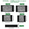 6 Pcs Mesh Cargo Net Universal Stretchable Elastic Rv Storage
