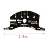 T TOOYFUL Violin Bridge Finger Scraper Carbon Fibre Black Multifunctional