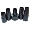 5PCS) Plastic Vacuum Hose Connector Reducer Attachments Fits Vacuum Cleaner，2-1/2