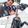 Tallew Back Seat Towel Cover for Car Athletic Running Towel