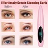Heated Eyelash Curlers Electric Eyelash Curler with LED Display, 3