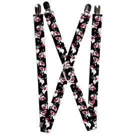Buckle-Down mens Buckle-down - Sylvester the Cat Suspenders, Multicolor, 3.5 x 2.5 US