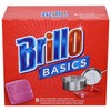 Brillo Basics Steel-wool Soap Pads, 8-ct. Boxes - Pack of
