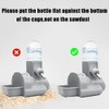 Botella de Agua para hámster 3 en 1, dispensador de