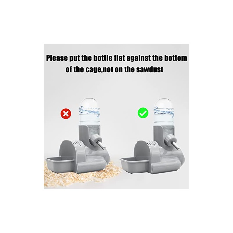 Botella de Agua para hámster 3 en 1, dispensador de