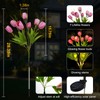 Aolyty Solar Garden Lights Outdoor, Solar Tulip Lights 2 Pack