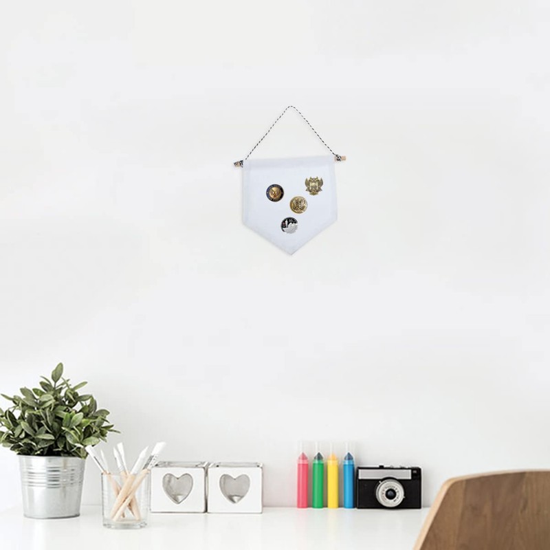 LIOOBO Pin Display Pennant Banner Wall Hanging Brooch Display Pendant
