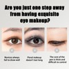 2 Colors Gel Eyeliner Waterproof - Long Lasting Eyebrow &