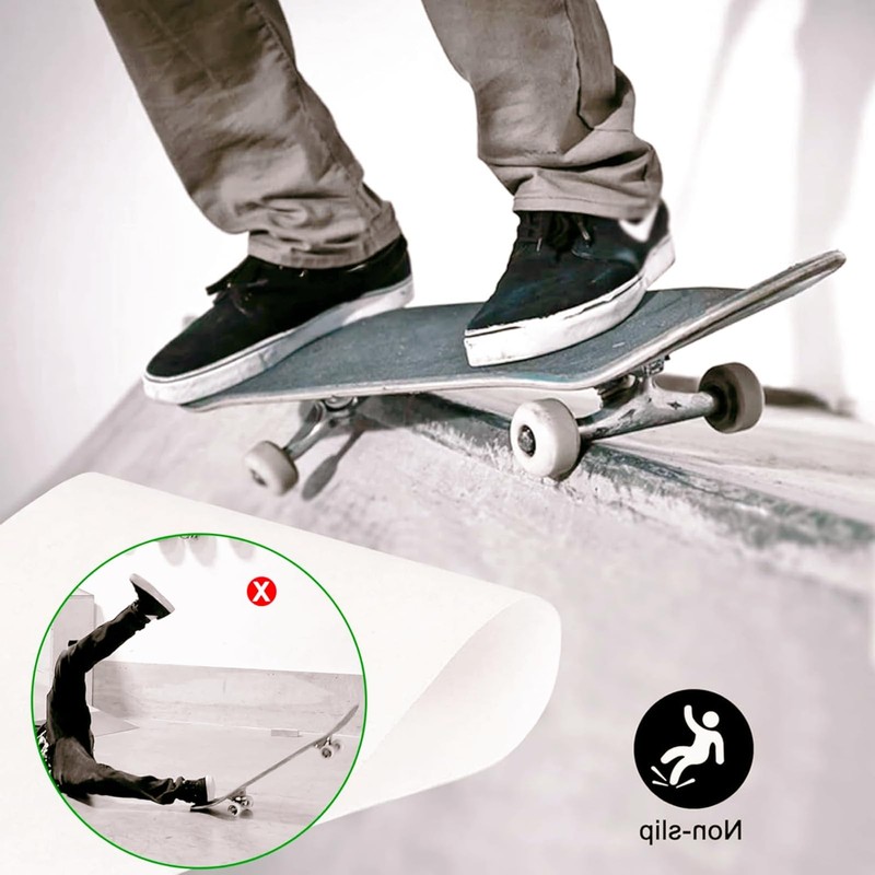 PMELCXD Transparent Skateboard Grip Tape - Clear Grip for All