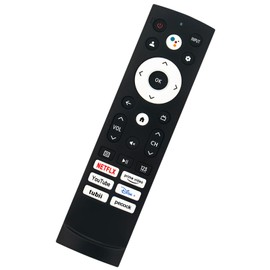 Universal Infrared Replace Remote Control Applicable for Hisense Smart Ansroid/Google TV ERF3M90H A65H A6H A7 U6H U7H U6K U8 U6 U6G U8 U8H Series (No Voice)