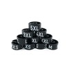 Tex-Clip® Size Rings for Clothes Hangers Set of 250 XXS