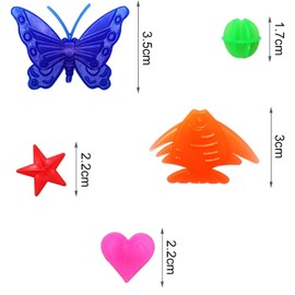 SHSHbuy Bicycle Spoke Clicker Pack of 132 Colourful Bicycle Spokes Bicycle Accessories Children, Bicycle Spokes Decoration, Spoke Reflectors Children's Bicycle Accessories Reflective Spoke Beads