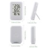 Generic Digital Temperature Humidity Meter, 2.56 Inch Indoor and Outdoor