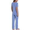 Chamllymers Women's Comfortable V-Neck Sleepwear Soft Cotton Short Sleeve Pajama