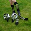 Soccer Football Shin Guards with Ankle Protection, Super Protective Flexible