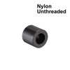 sourcing map Nylon Round Spacer Washer 4.2mm ID 7mm OD
