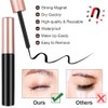 Magnetic Eyelashes, Magnetic Liquid Eyeliner, 3D Thick Long Fluffy Artificial