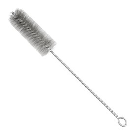 Stove Pipe Brush Diameter 40 mm Made of Steel Wire, 30 cm Chimney Sweep Brush, Chimney Brush, Universal Pipe Brush, Steel Brush Fireplace, Chimney Brush for Difficult Corners, Oven Brush & Soot