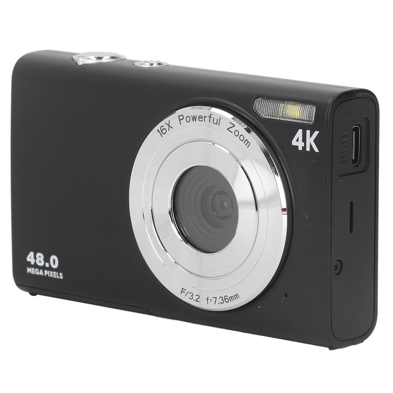 4K Digital Camera 48MP 2.8 Inch IPS HD Screen 16X