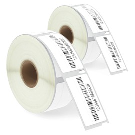 BETCKEY - Compatible DYMO 30330 (3/4" x 2") Multipurpose/Return Address Labels - Compatible with Rollo, DYMO Labelwriter 450, 4XL & Zebra Desktop Printers[2 Rolls/1000 Labels]