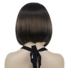 Lydell 11" Short Straight Bob Headband Wigs 3/4 Wig Synthetic