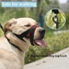 Voarge Dog Muzzle, Nylon Soft Dog Muzzle, Prevent Biting Barking,