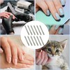 Fingernail Files (12 Pack), Metal Nail Files for Natural Nails,