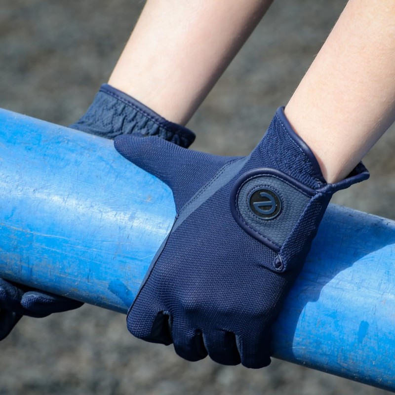 eGlove - eQUEST GripPro X-LITE Horse Riding Gloves - Lightweight,