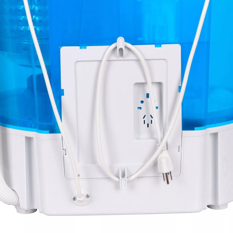 ZENY Portable Washing Machine 10lbs Washer w/ Spin Cycle Dryer