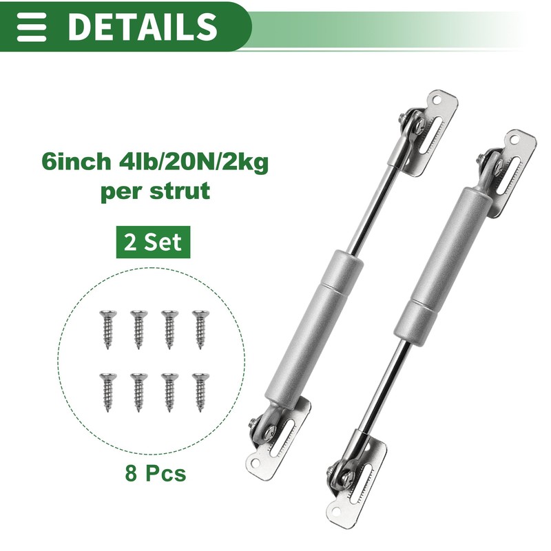 Motoforti Universal Lift Support Strut Lift Support Shock 6"/155cm 4lb/20N/2kg